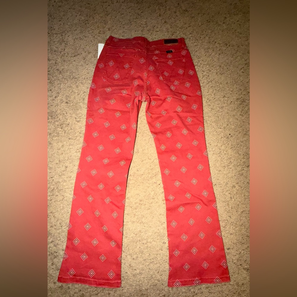 Wrangler High-Rise Bold Boot Jeans Bandanna Print - Picture 4 of 9